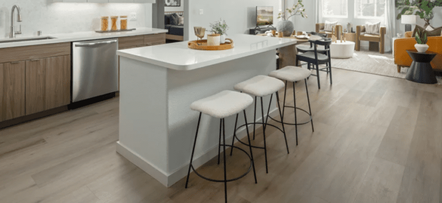 open living room and kitchen